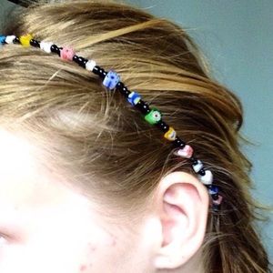 3-in-1 Multicolor Headband, Bracelet, & Necklace